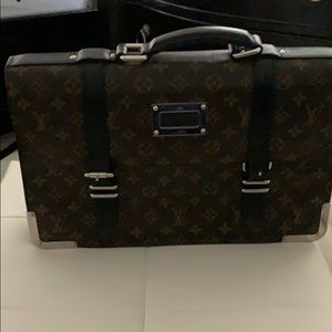 Limited edition authentic Louie Vuitton briefcase